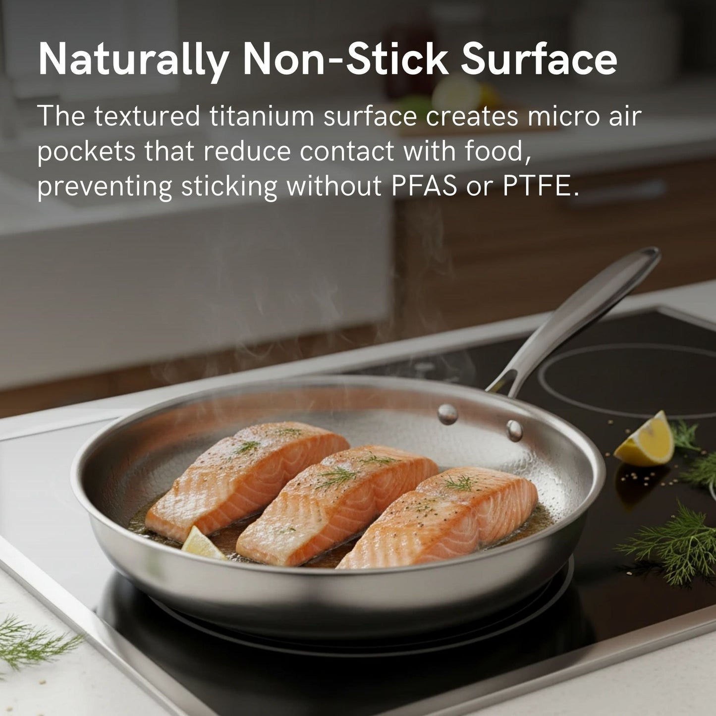 Titanium Hammered Pan